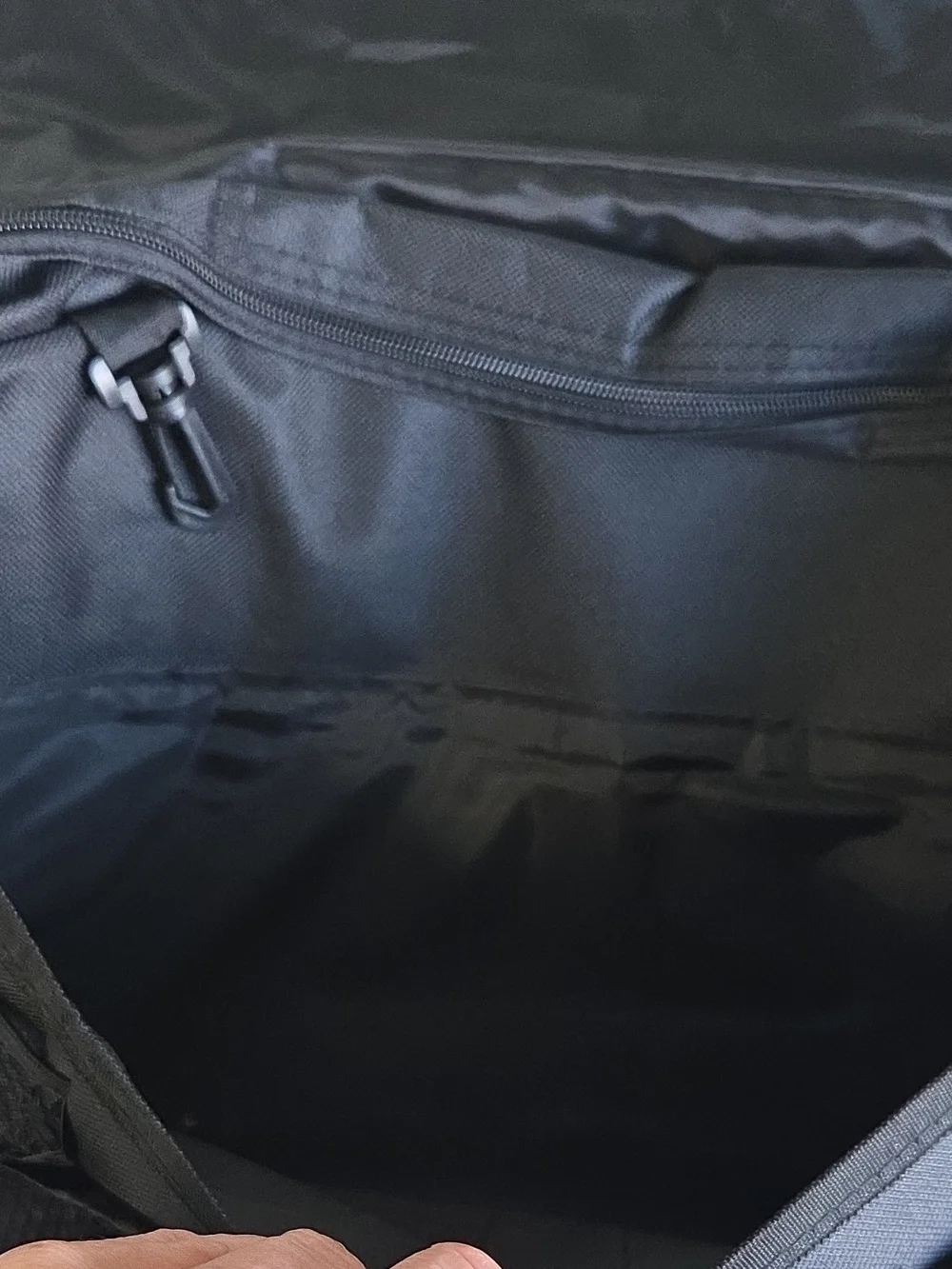 Black Laptop Messenger Bag  - Durable Everyday Carry Padded Divider Multi Pocket